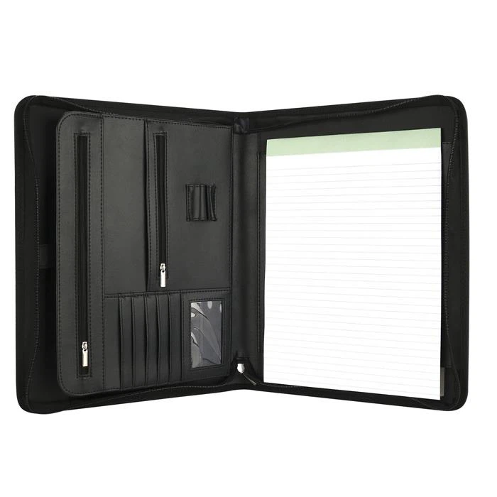 A4 Designer Leather Compendium With Notepad