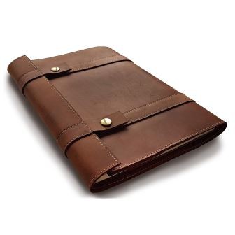 PU Läder Notebook A4