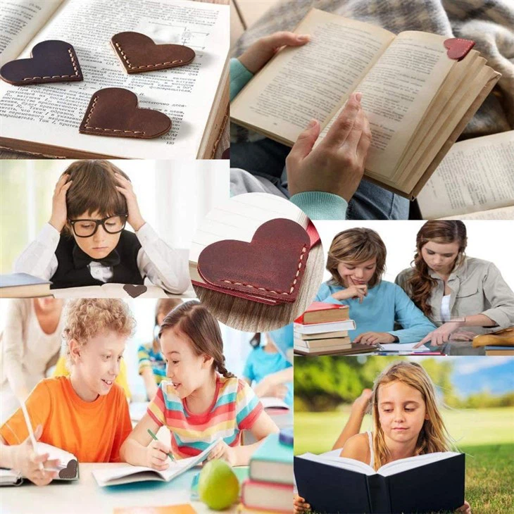 Lovely leather Bookmark